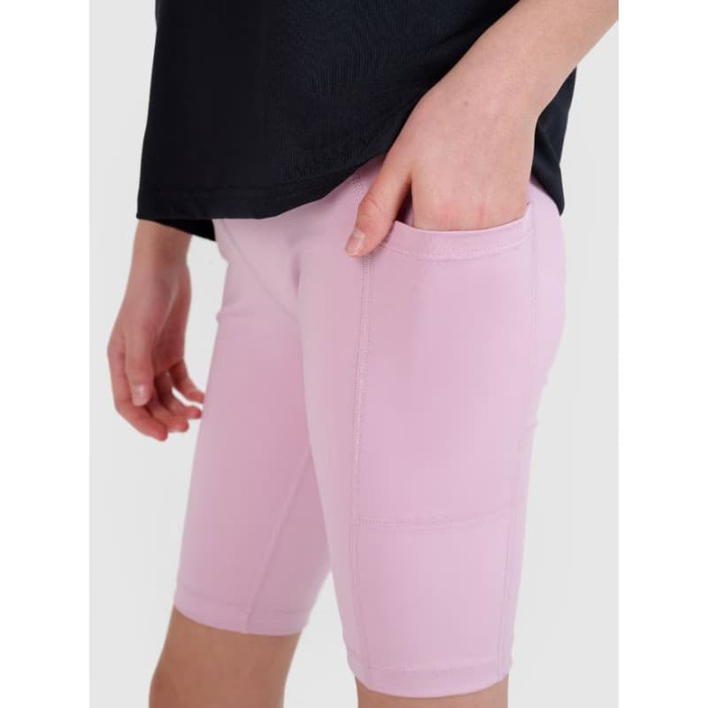 Dievčenské tréningové kraťasy 4F JUNIOR SHORTS FNK F0857-56S-LIGHT PINK 5