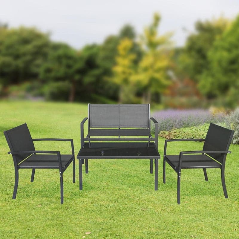 Záhradný nábytok - stôl, sofa a 2 kreslá 1