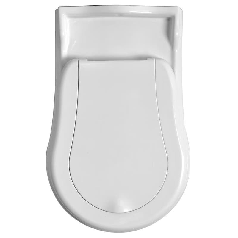 KERASAN - RETRO WC misa 39x61cm, spodný/zadný odpad, biela 101601 3