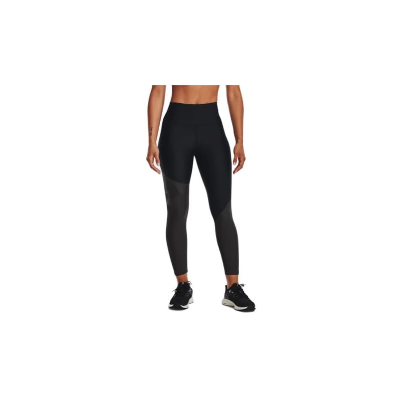 Dámske kompresné legíny UNDER ARMOUR Armour Colorblock Ankle Leg-BLK-1373936-001