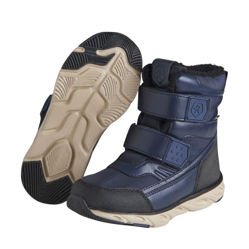 Chlapčenské vysoké zimné topánky COLOR KIDS Boots high cut w.2 WP total eclipse 3