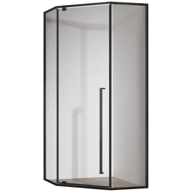 Sprchový kút päťuhlová Light 90x90x195 black 1