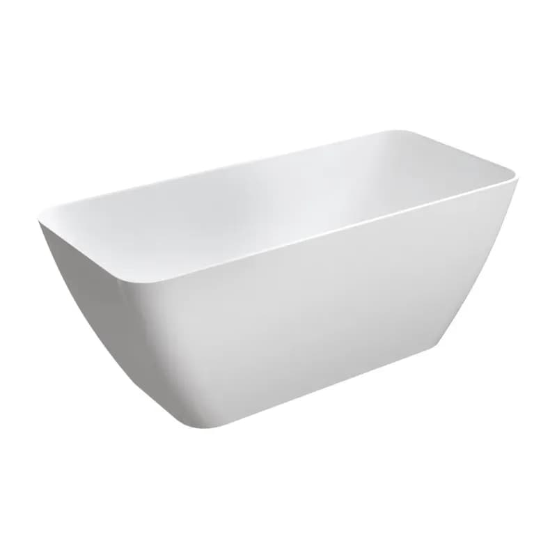 OMNIRES - PARMA M+ voľne stojaca vaňa, 159 x 71 cm biela lesk /BP/ PARMAWWBP 4