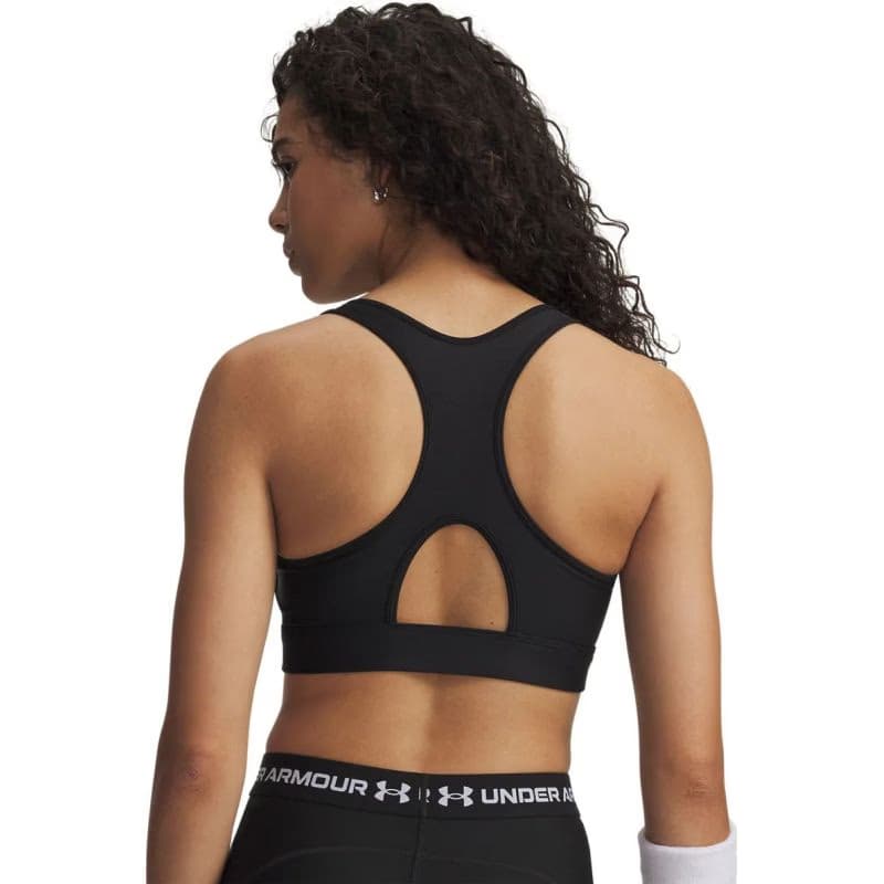 Kompresná podprsenka UNDER ARMOUR HeatGear Mid-BLK 2