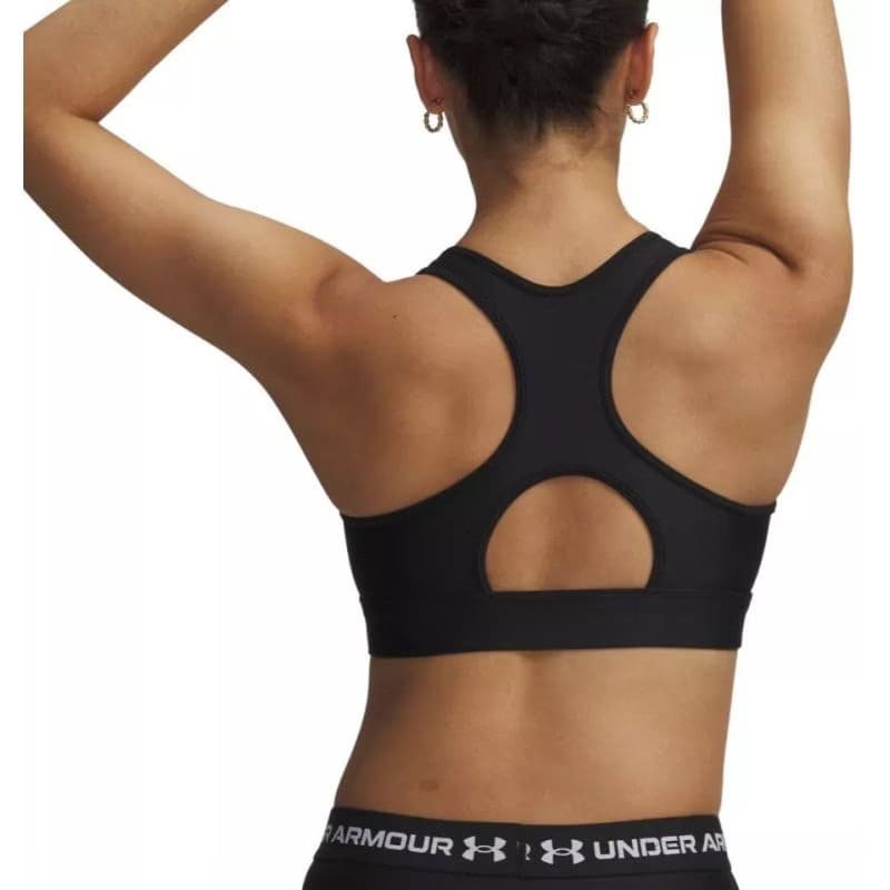 Kompresná podprsenka UNDER ARMOUR HeatGear Mid-BLK 4