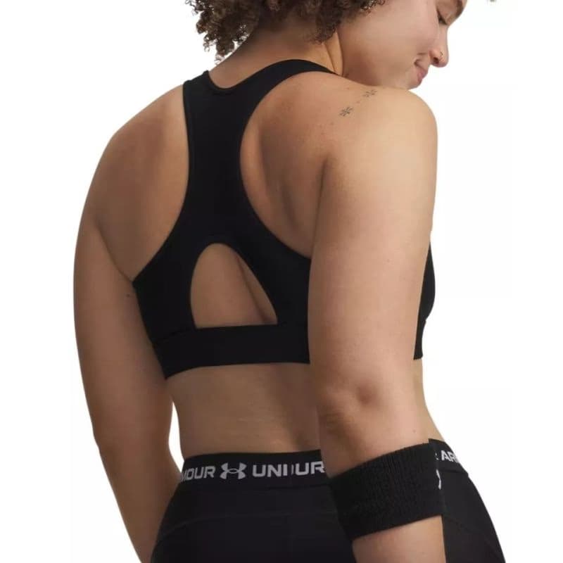 Kompresná podprsenka UNDER ARMOUR HeatGear Mid-BLK 6