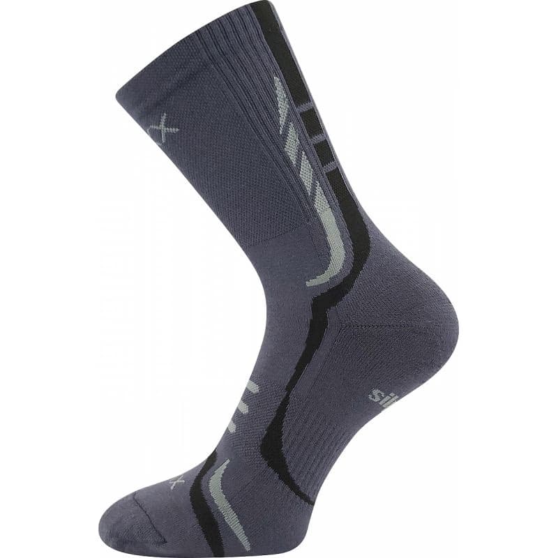 Pánske turistické ponožky VOXX 1 PACK-THORX DARK GREY 2