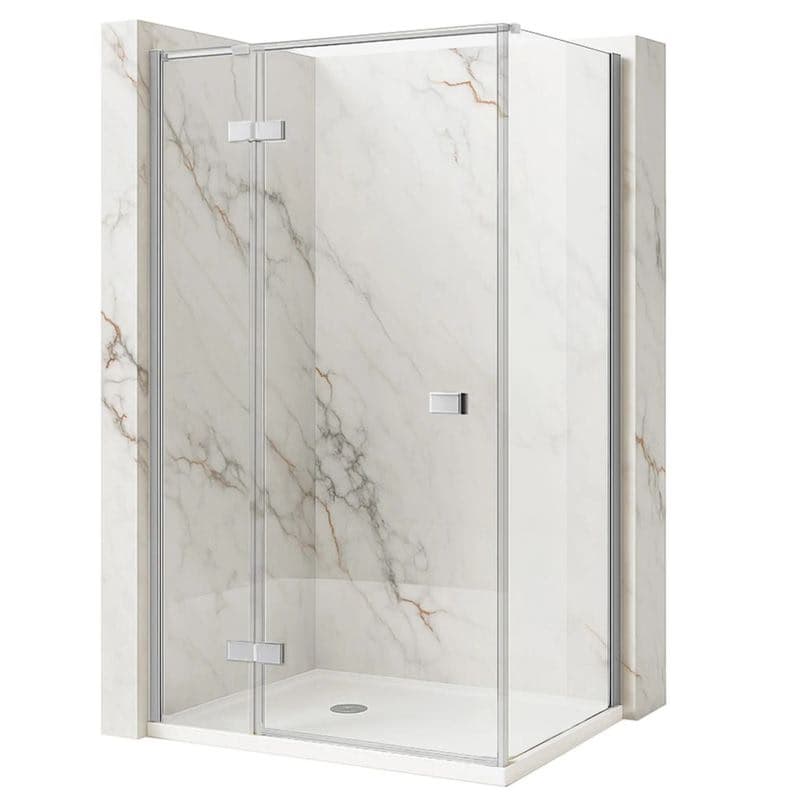 REA/S - Sprchovací kút Atlas 120x100 Chrome vľavo KPL-K4567 1