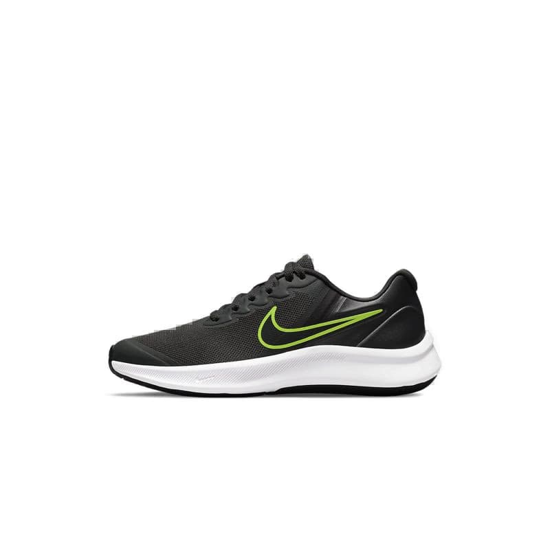Juniorská športová obuv (tréningová) NIKE Star Runner 3 anthracite green black 2776 2