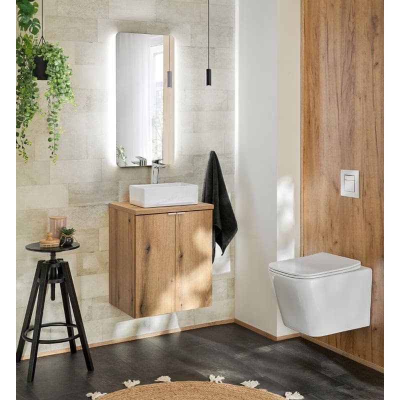 ArtCom Skrinka pod umývadlo NOVA Oak 82-50-2D | 50 cm s dvierkami 2