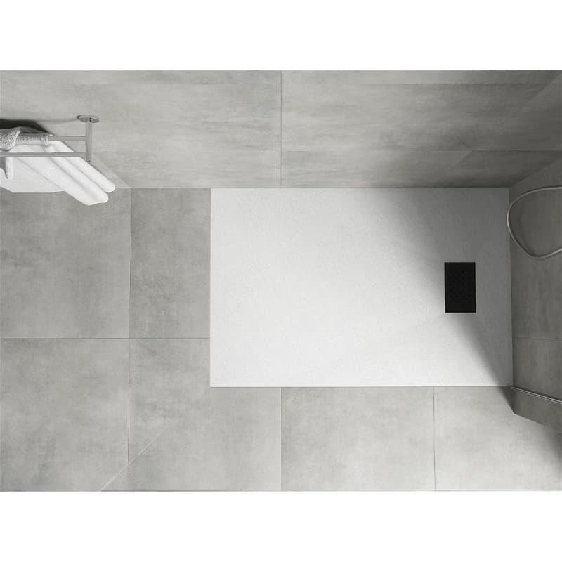 MEXEN/S - Hugo sprchová vanička SMC 110x80, biela, krytka čierna 42108011-B 4