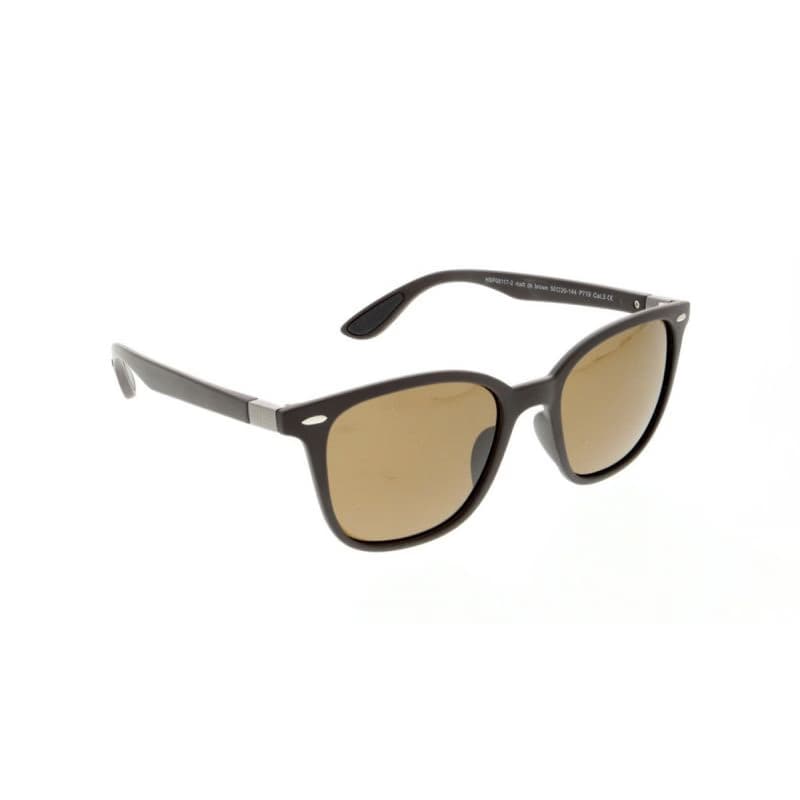 Slnečné okuliare H.I.S. POLARIZED HPS08117-2, brown, brown POL, 52-21-145 2