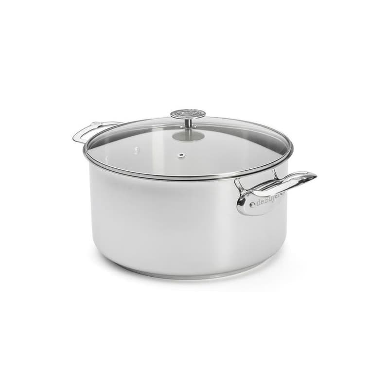 De Buyer 3427.28 - Hrniec s pokrievkou MILADY 28 cm z nerezovej ocele 3427.28