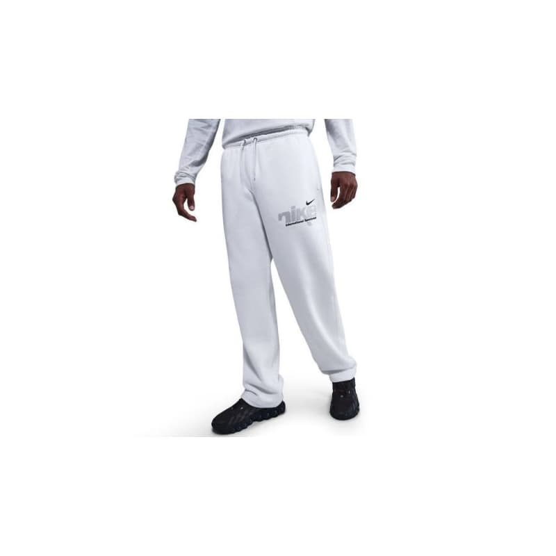 Pánske tepláky NIKE M NK CLUB BNGEE PNT SWSH SPRT WHITE METALLIC SILVER 1