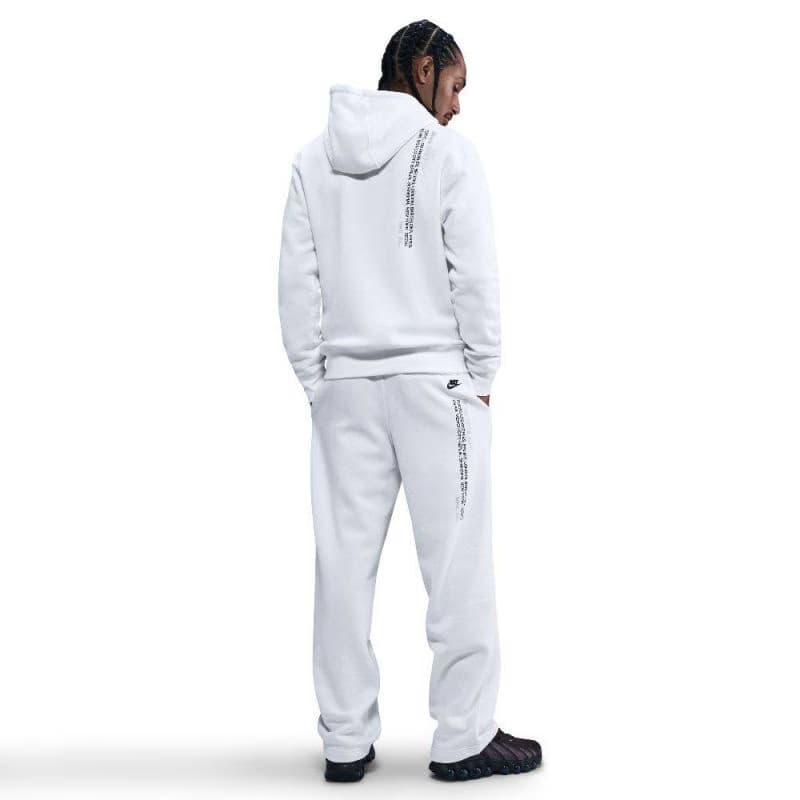 Pánske tepláky NIKE M NK CLUB BNGEE PNT SWSH SPRT WHITE METALLIC SILVER 4