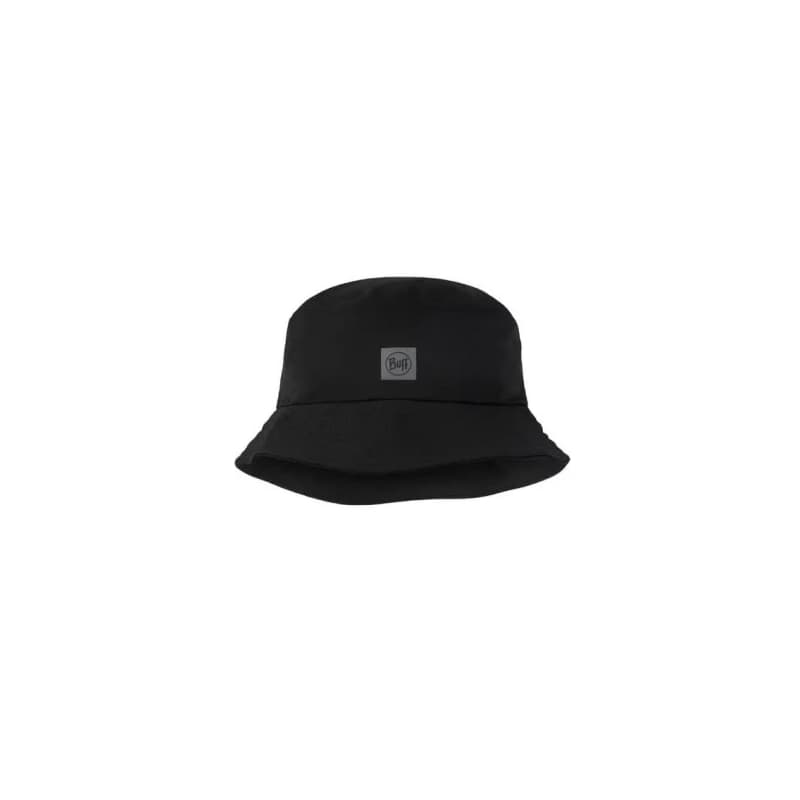 Klobúk BUFF ADVENTURE BUCKET HAT SOLID BLACK
