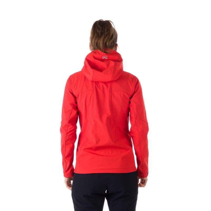 Dámska turistická softshellová bunda NORTHFINDER ASHLEE-360-red 4