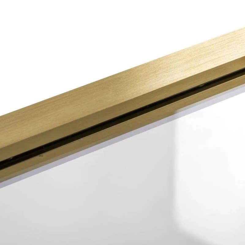 REA - Skladacia vaňová zástena AGAT-2 100 BRUSH GOLD REA-K9777 2