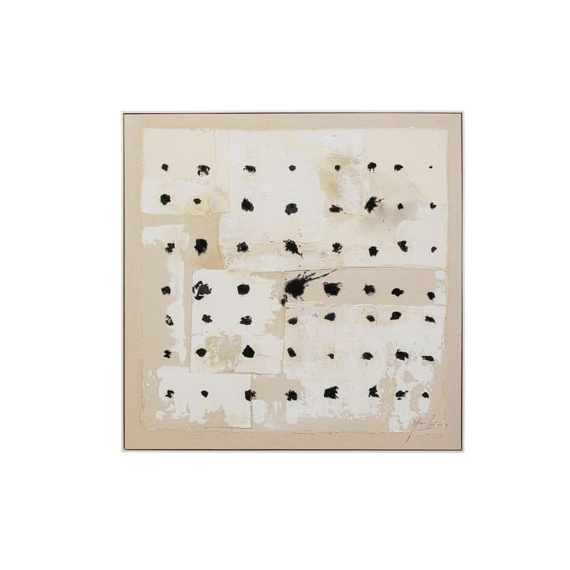 Creative Dots obraz béžový 120x120 cm 1