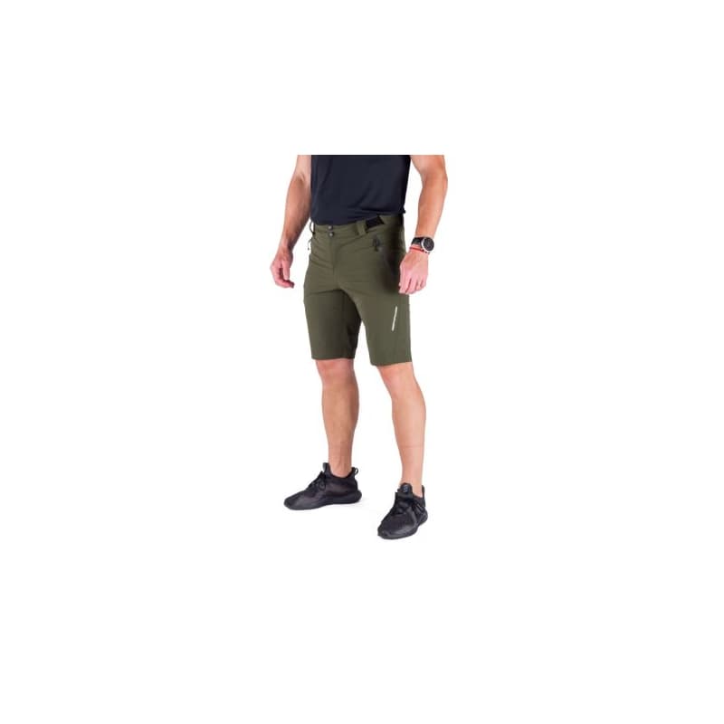Pánske turistické kraťasy NORTHFINDER ALBRECHT-300darkgreen 1