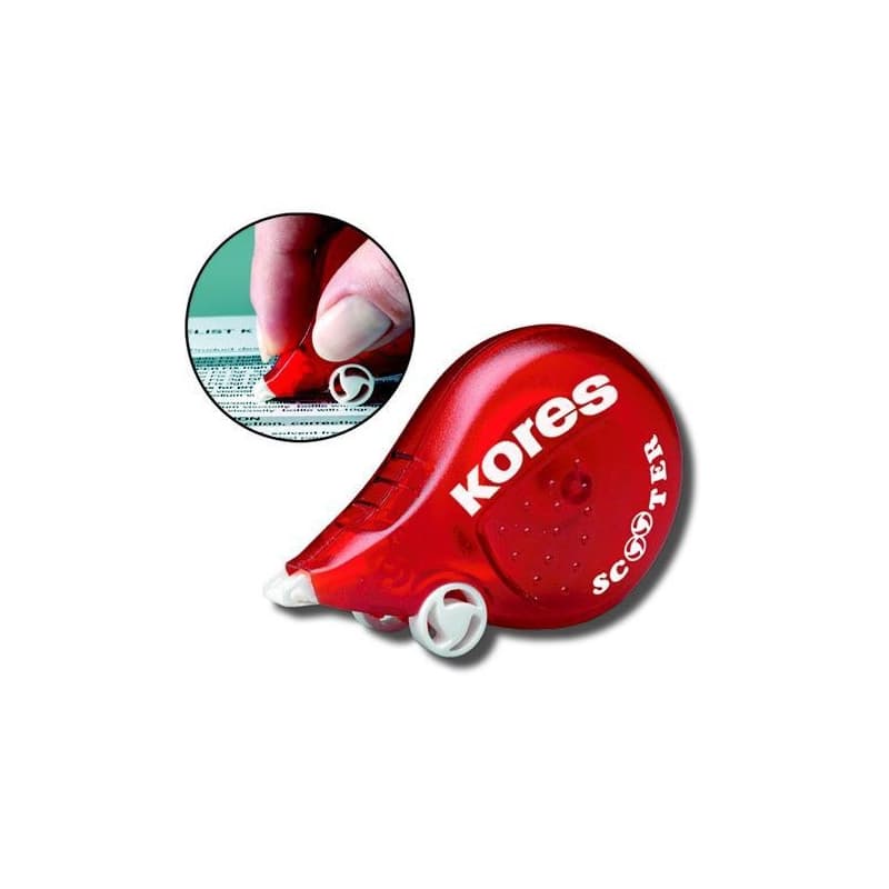 Korektor 4,2mm x 5m jednorazový Kores Scooter 1