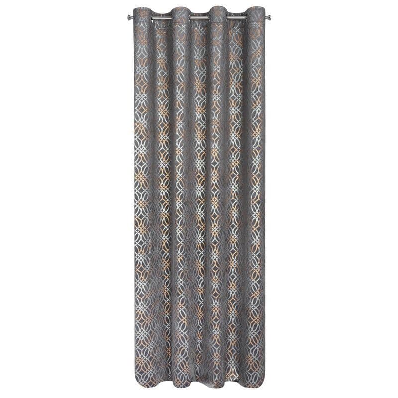 ArtFir Zatemňovací záves ARETA K | oceľová 140 x 250 cm 4