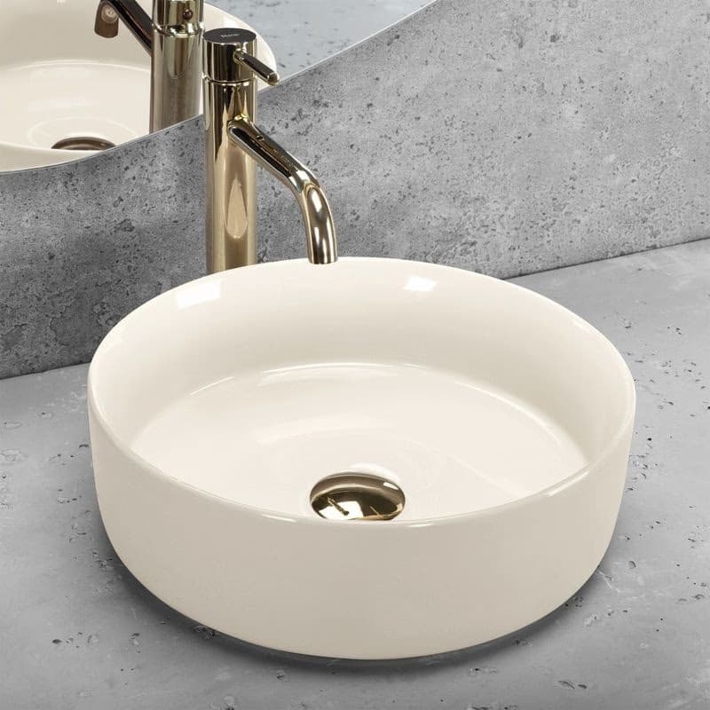 REA - Umývadlo na dosku SAMI ECRU SHINY REA-U4590 2
