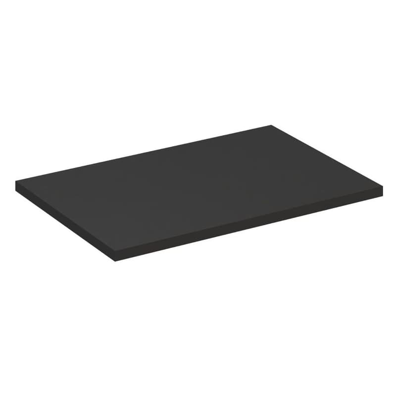 ArtCom Doska pod umývadlo BLACK | čierny mat Typ: Doska 80 cm / 89-80-46