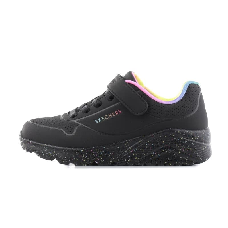 Dievčenská rekreačná obuv SKECHERS Uno Lite Rainbow Specks black multi rainbow 2