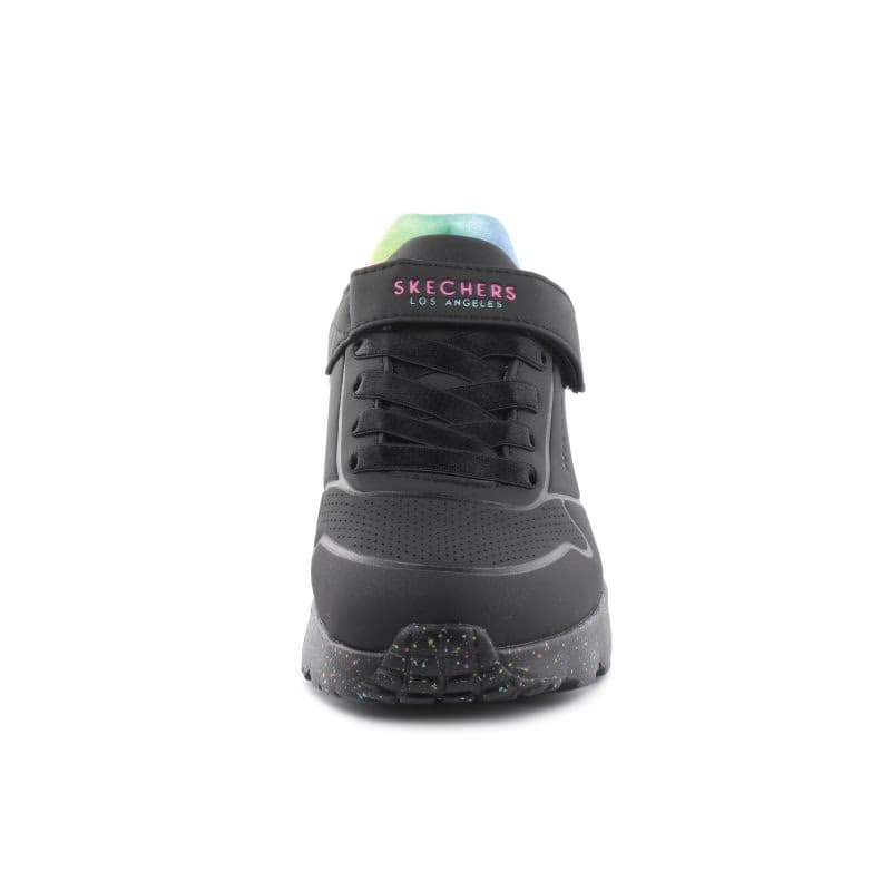 Dievčenská rekreačná obuv SKECHERS Uno Lite Rainbow Specks black multi rainbow 3