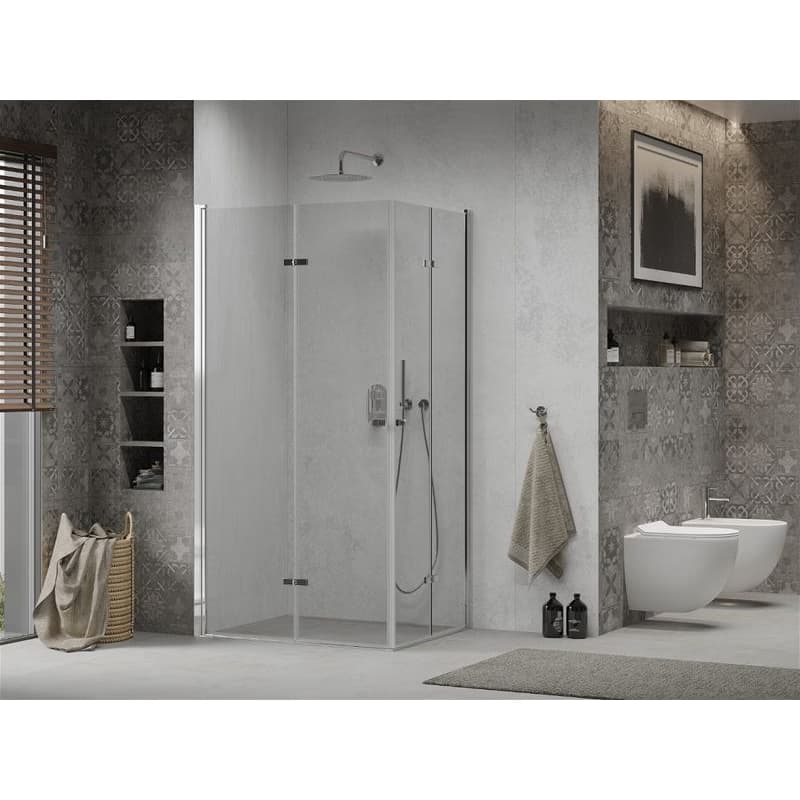 MEXEN/S - LIMA sprchovací kút 90x70, transparent, chróm 856-090-070-02-00 2