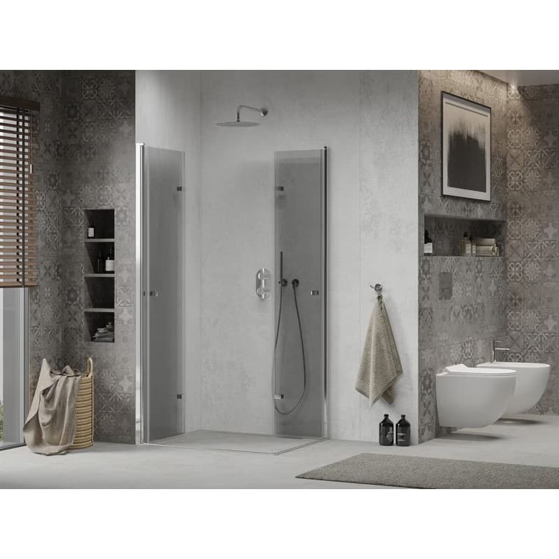 MEXEN/S - LIMA sprchovací kút 90x70, transparent, chróm 856-090-070-02-00 4
