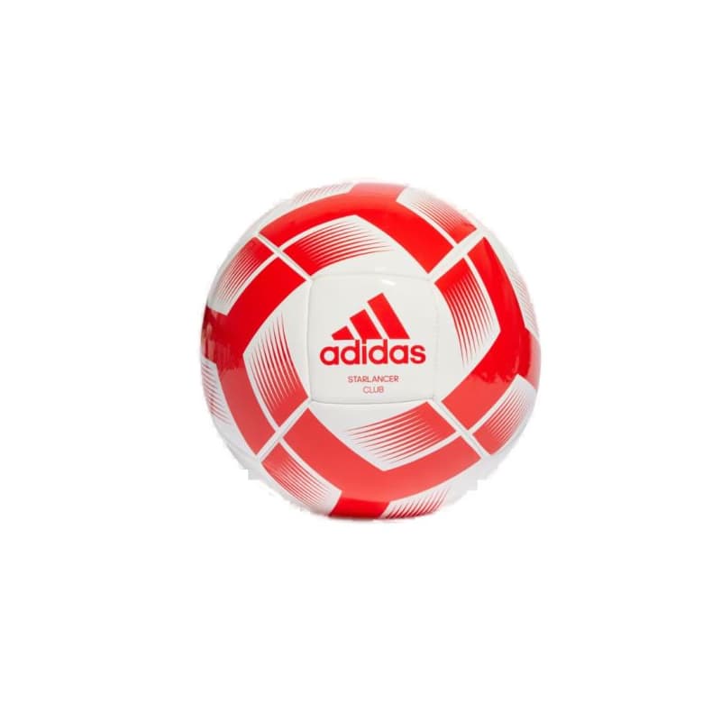Futbalová lopta ADIDAS STARLANCER CLB WHITE RED