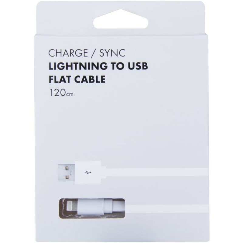 AVACOM LIG-120W kábel USB - Lightning, 120cm, biela 5