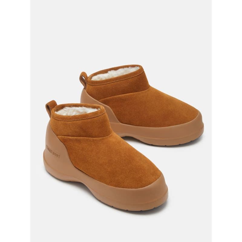 Nízke zimné topánky MOON BOOT MB LUNA LOW BOOT SUEDE-M008 COGNAC 2