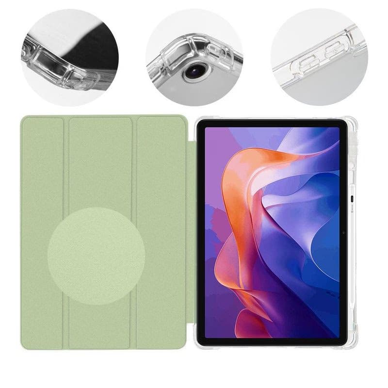 OBAL:ME MistyTab Puzdro pre Xiaomi Redmi Pad 2 Light Green 2