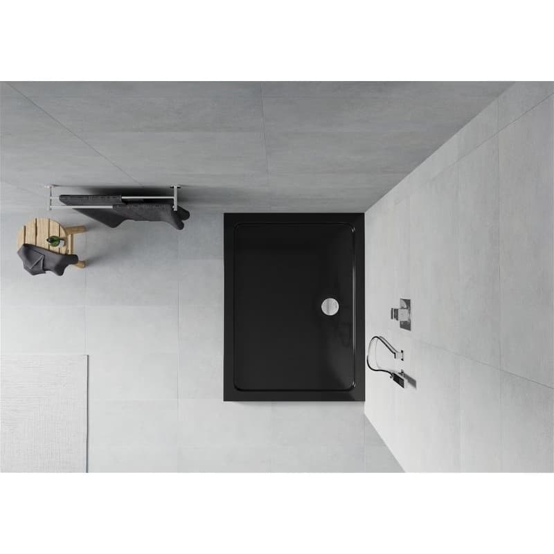 MEXEN - Flat sprchová vanička obdĺžniková slim 140 x 90, čierna 40709014 3