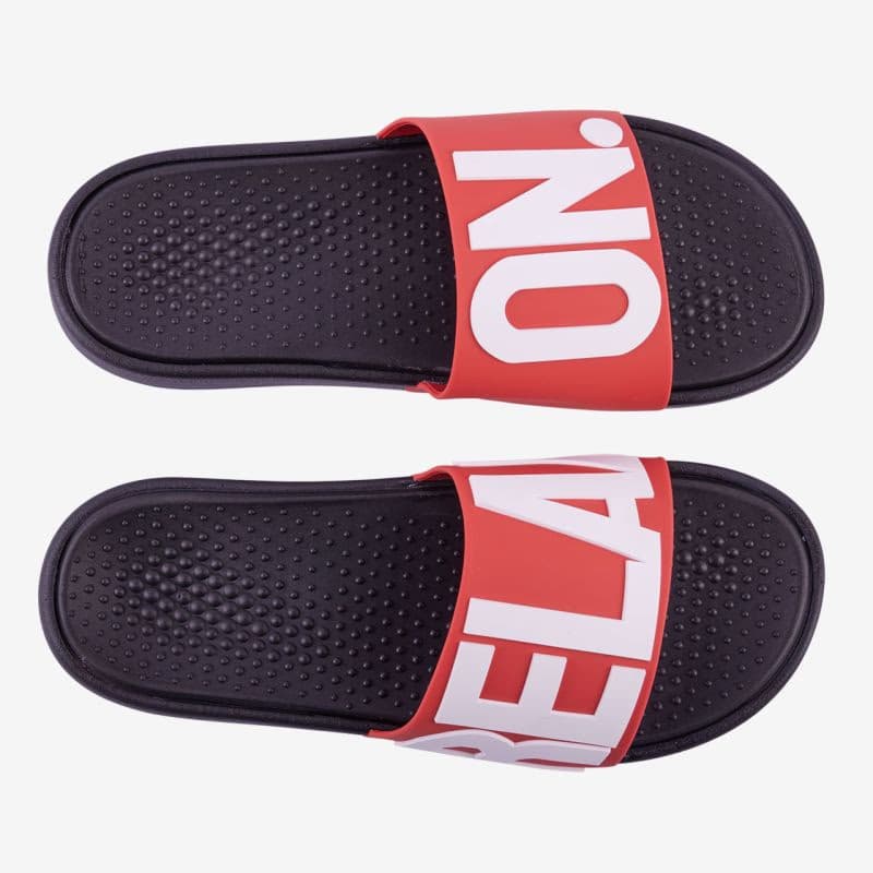 Pánske šlapky (plážová obuv) COQUI Speedy Relax On M black new red 4