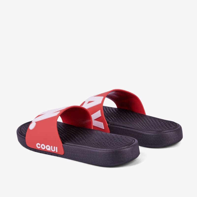 Pánske šlapky (plážová obuv) COQUI Speedy Relax On M black new red 5