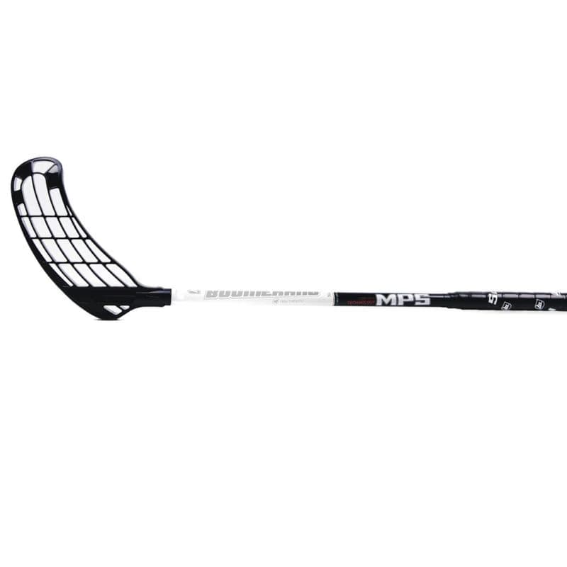 Florbalová hokejka MPS BOOMERANG Black White L 2