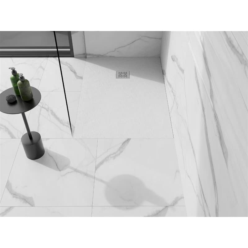 MEXEN - Stone+ sprchová vanička obdĺžniková 100x90, biela 44109010 3