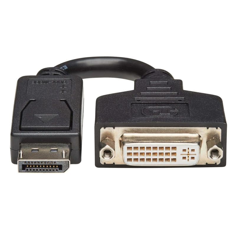 Video adaptér DisplayPort / DVI (Samec/Samice), 15.2cm 2