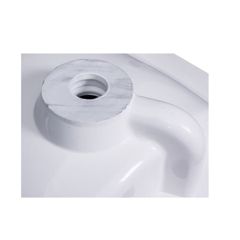 CEDERIKA - SLIM 75 umývadlo z liateho mramoru - BIELE CA.05477 2