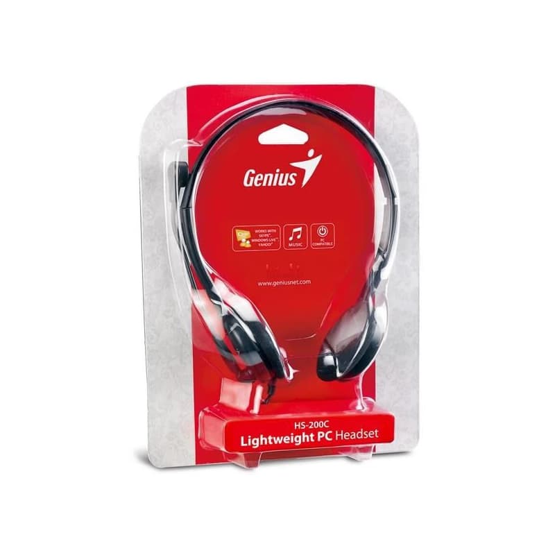 GENIUS slúchadlá s mikrofónom HS-200C 5
