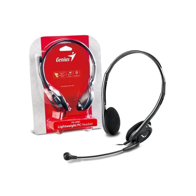 GENIUS slúchadlá s mikrofónom HS-200C 6
