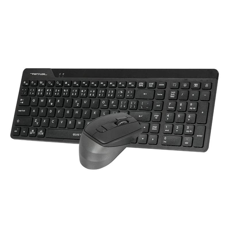 A4tech FG2400 Air2, bezdrôtový kancelársky set klávesnica s myšou, CZ, čierna 4