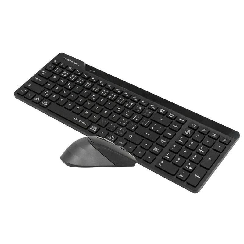 A4tech FG2400 Air2, bezdrôtový kancelársky set klávesnica s myšou, CZ, čierna 5