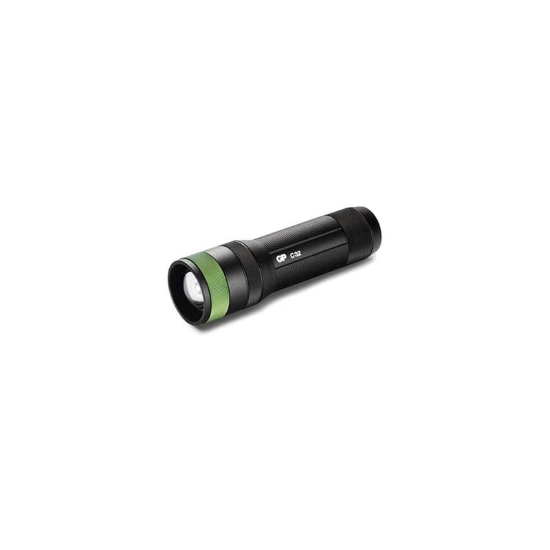 LED baterka, 3xAAA, kovová, čierna, 300lm, C32 2