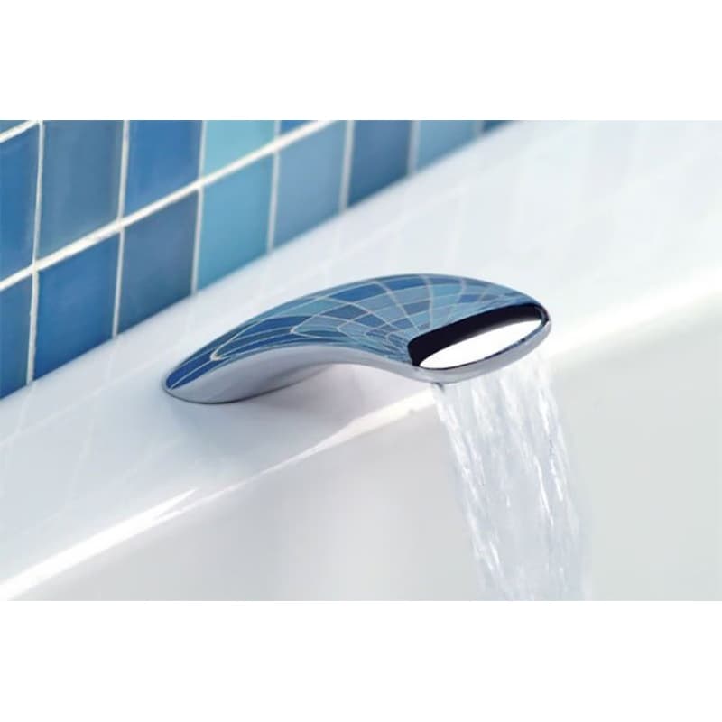 SAPHO - Výtoková hubica na okraj vane, šířka 80, chróm BD31051 3