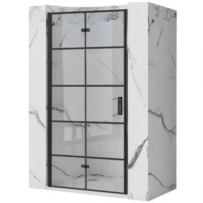 Sprchové dvere Molier 80x190 black Rea K8537 1